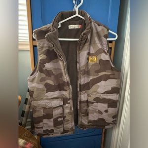 Brown Camouflage Vest